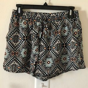 Anthropologie drawstring shorts!